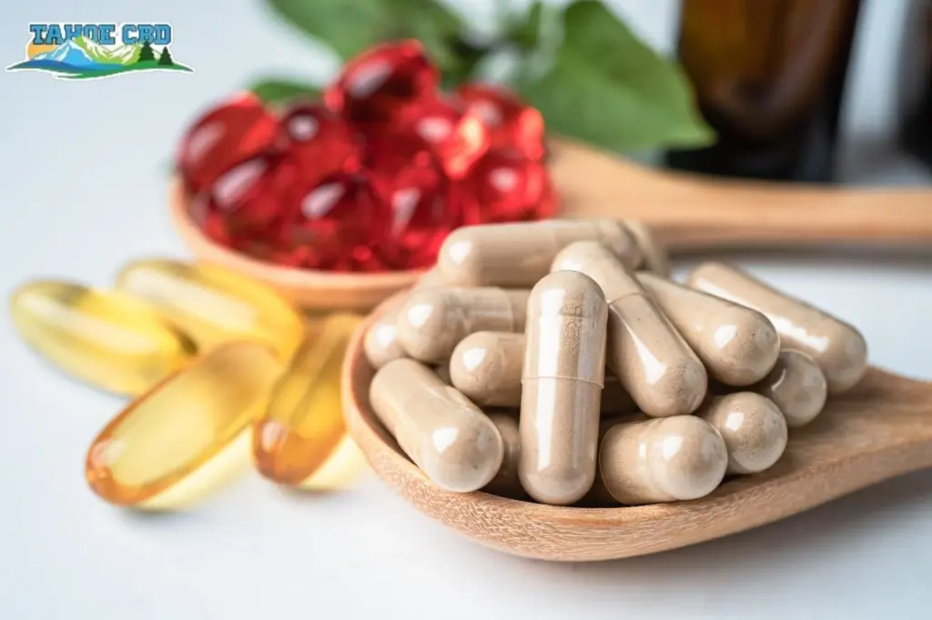 Sleep formula bottle - “CBD + CBN capsules for restful sleep in Atlanta”