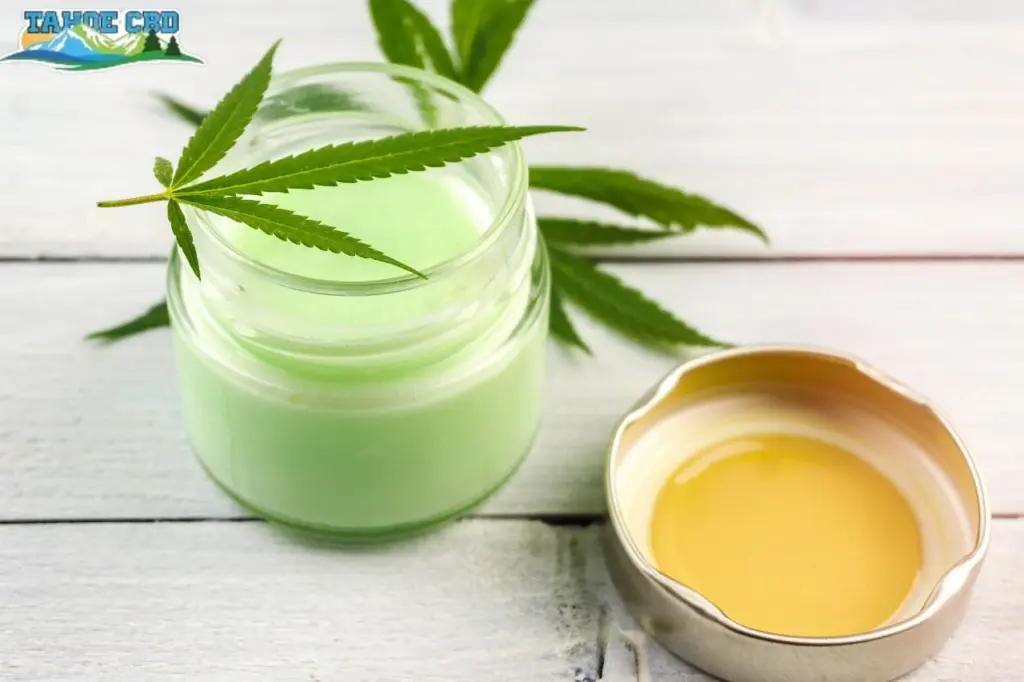 Individual using cream - “Applying CBD cream for pain management in Augusta”