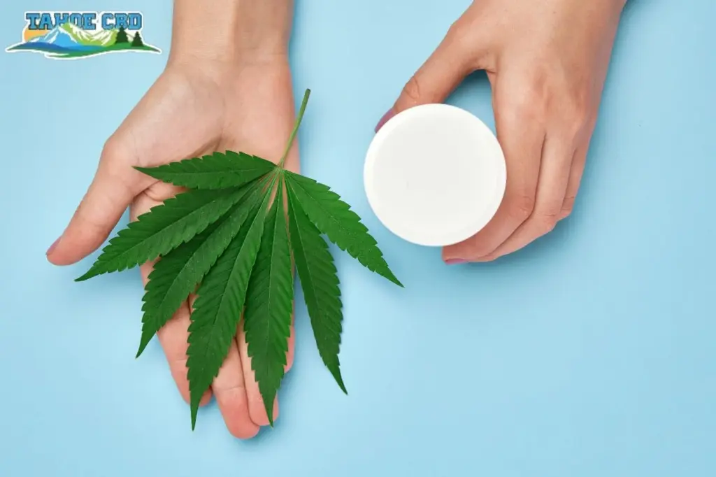 Cream on hand - “Applying CBD pain cream in Wichita”