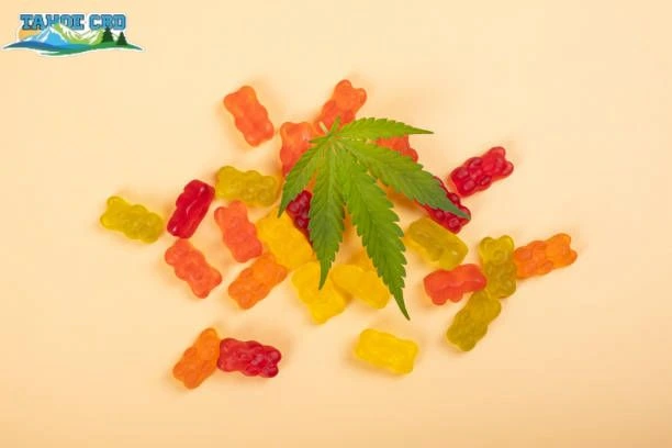 CBD gummies in Wichita featuring assorted fruity flavors”